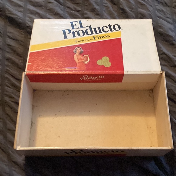 Vitage, Cigar Box, EL Producto, Puritanos Finos, - Picture 2 of 4